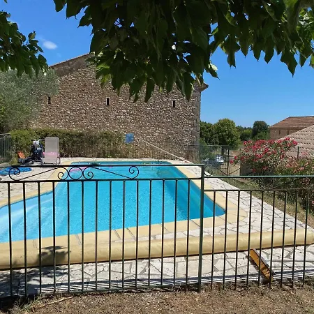 Сasa de vacaciones Mas Avec Piscine La Bastide-dʼEngras